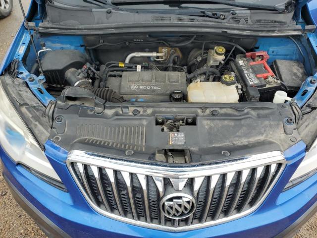 KL4CJASB8FB040736 - 2015 BUICK ENCORE BLUE photo 12