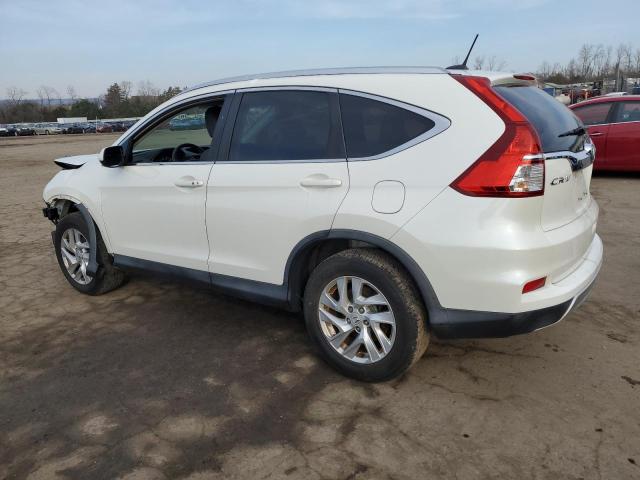 5J6RM4H71FL120587 - 2015 HONDA CR-V EXL WHITE photo 2