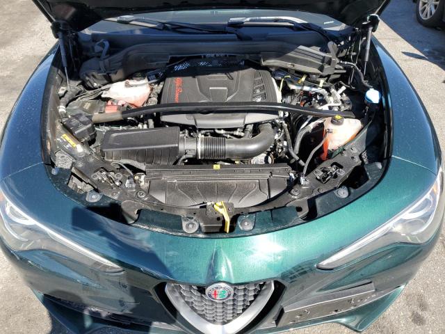 ZASPAKBN5L7C98922 - 2020 ALFA ROMEO STELVIO TI 绿色 照片 11
