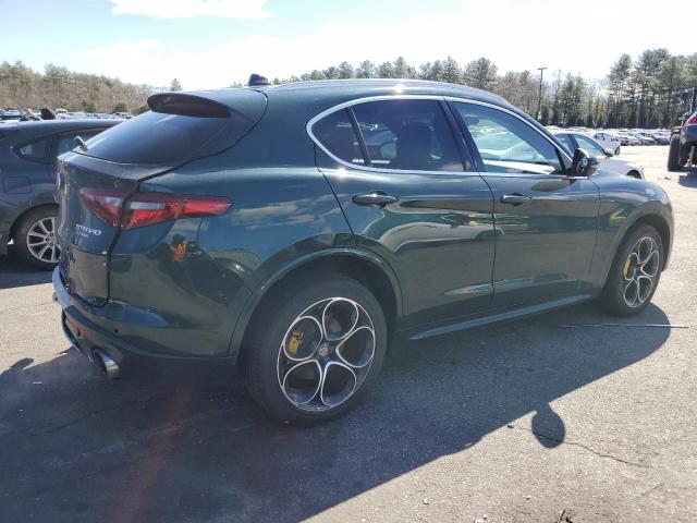 ZASPAKBN5L7C98922 - 2020 ALFA ROMEO STELVIO TI 绿色 照片 3