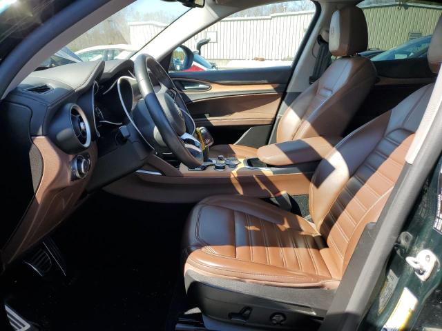 ZASPAKBN5L7C98922 - 2020 ALFA ROMEO STELVIO TI 绿色 照片 7