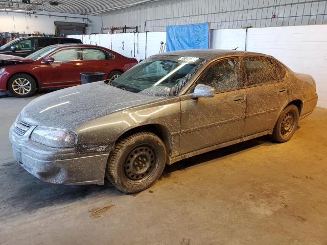 2G1WF52E759335471 - 2005 CHEVROLET IMPALA GRAY photo 1