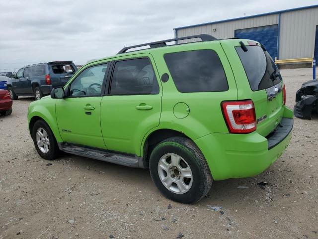 1FMCU4K34BKC06490 - 2011 FORD ESCAPE HYBRID GREEN photo 2