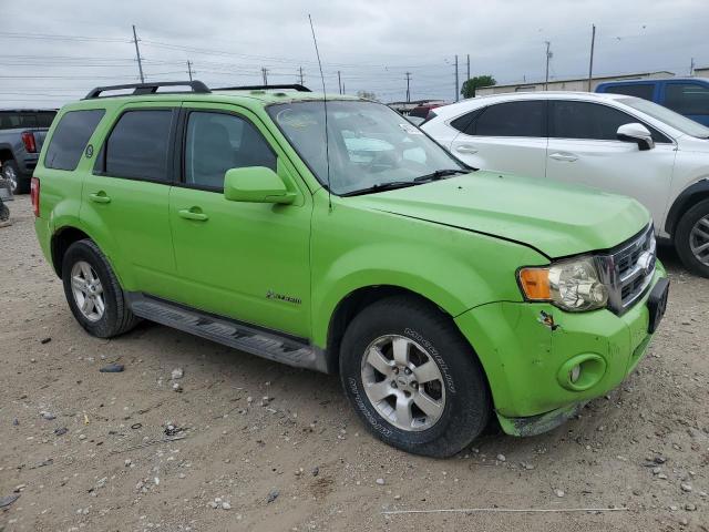 1FMCU4K34BKC06490 - 2011 FORD ESCAPE HYBRID GREEN photo 4