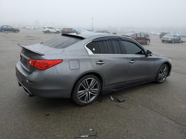 JN1EV7AR6HM841695 - 2017 INFINITI Q50 PREMIUM GRAY photo 3