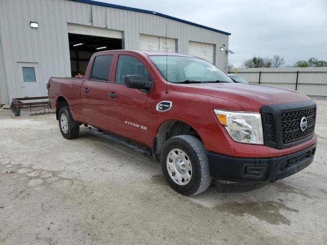 1N6BA1F12HN514942 - 2017 NISSAN TITAN XD S RED photo 4