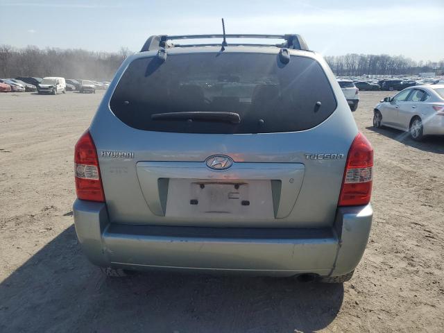 KM8JM12B16U459631 - 2006 HYUNDAI TUCSON GL TEAL photo 6