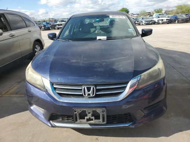 1HGCR2F36FA017373 - 2015 HONDA ACCORD LX BLUE photo 5