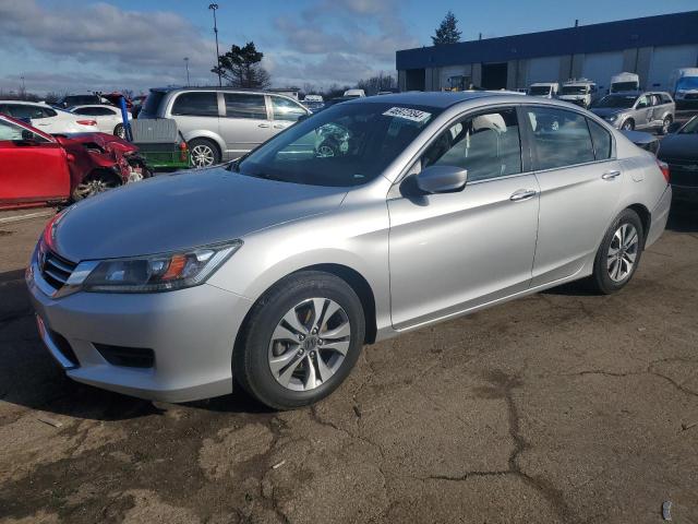 1HGCR2F35EA147837 - 2014 HONDA ACCORD LX SILVER photo 1