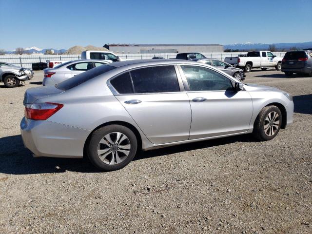 1HGCR2F32DA049346 - 2013 HONDA ACCORD LX SILVER photo 3