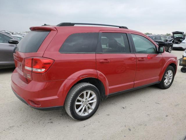 3C4PDCBGXHT509882 - 2017 DODGE JOURNEY SXT RED photo 3