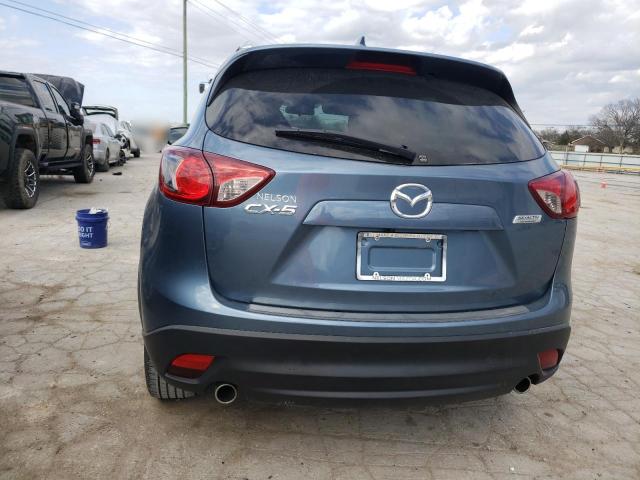 JM3KE2CY9G0877644 - 2016 MAZDA CX-5 TOURING BLUE photo 6