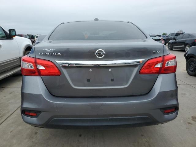 3N1AB7AP0HY223954 - 2017 NISSAN SENTRA S GRAY photo 6