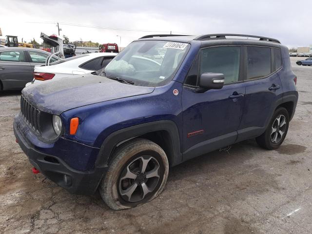 ZACNJBC11KPJ94762 - 2019 JEEP RENEGADE TRAILHAWK BLUE photo 1