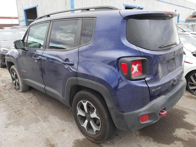 ZACNJBC11KPJ94762 - 2019 JEEP RENEGADE TRAILHAWK BLUE photo 2