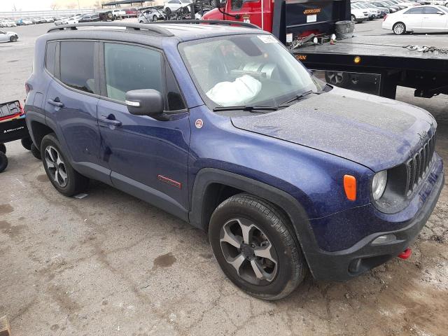 ZACNJBC11KPJ94762 - 2019 JEEP RENEGADE TRAILHAWK BLUE photo 4