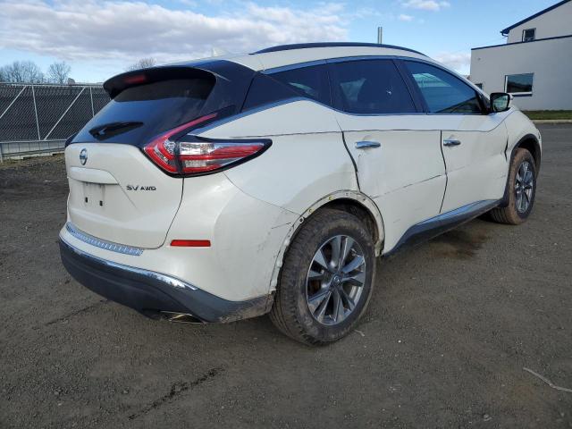 5N1AZ2MH1JN130598 - 2018 NISSAN MURANO S WHITE photo 3