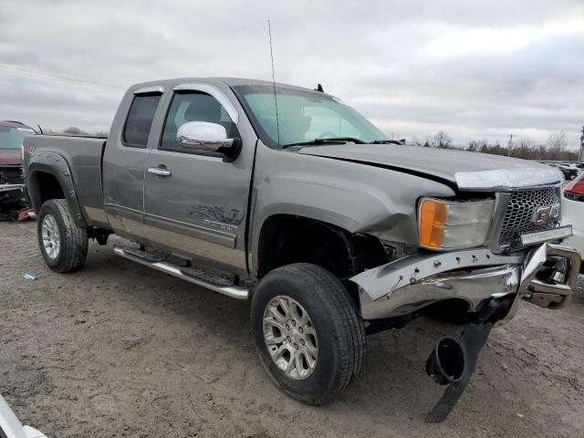 1GTR2VE70CZ169312 - 2012 GMC SIERRA K1500 SLE GRAY photo 4