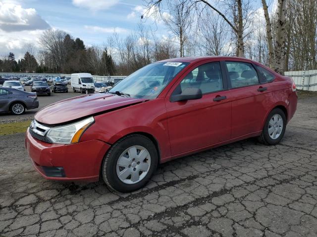 1FAHP3EN5BW118328 - 2011 FORD FOCUS S RED photo 1