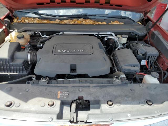 1GTH5AE35F1219004 - 2015 GMC CANYON RED photo 11