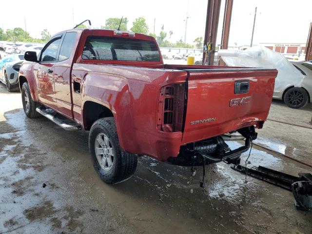 1GTH5AE35F1219004 - 2015 GMC CANYON RED photo 2