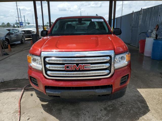 1GTH5AE35F1219004 - 2015 GMC CANYON RED photo 5