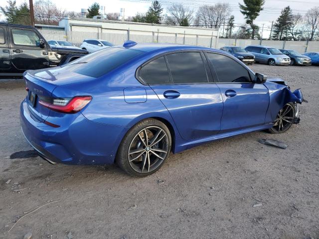 WBA5U9C08LFJ85178 - 2020 BMW M340XI BLUE photo 3