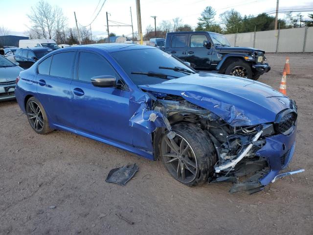 WBA5U9C08LFJ85178 - 2020 BMW M340XI BLUE photo 4