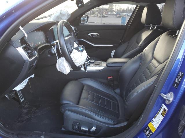 WBA5U9C08LFJ85178 - 2020 BMW M340XI BLUE photo 7