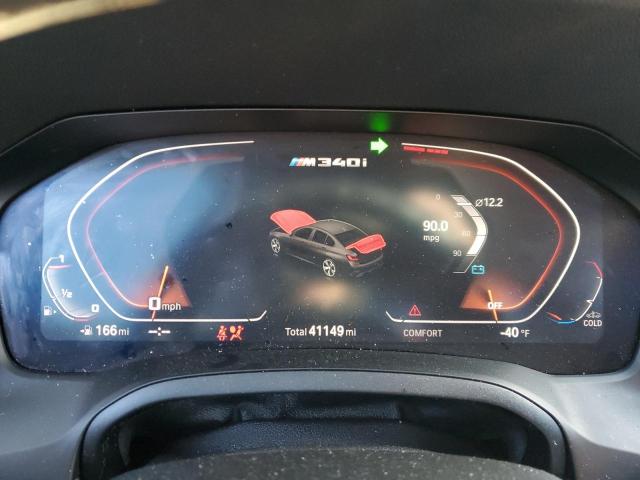 WBA5U9C08LFJ85178 - 2020 BMW M340XI BLUE photo 9