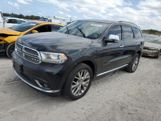 1C4SDJETXFC156348 - 2015 DODGE DURANGO CITADEL BLACK photo 1