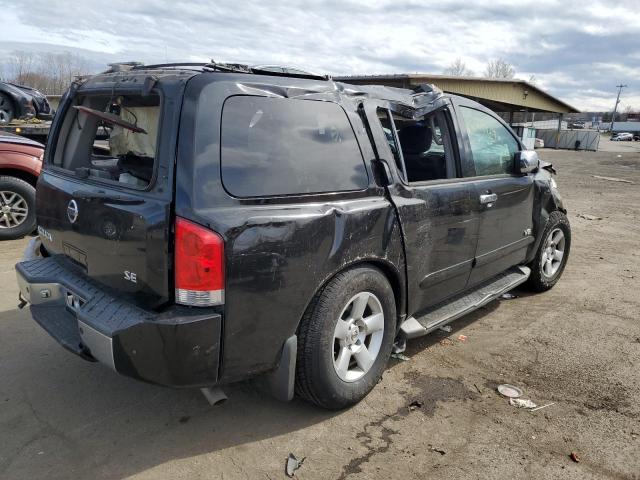 5N1AA08C57N715509 - 2007 NISSAN ARMADA SE BLACK photo 3