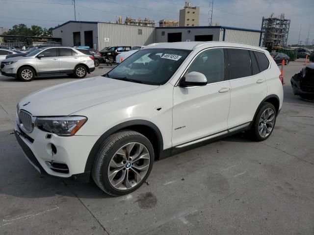 5UXWZ7C38H0V93812 - 2017 BMW X3 SDRIVE28I WHITE photo 1