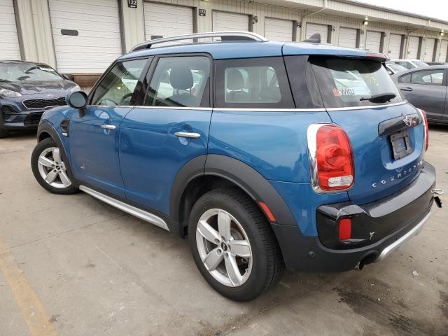 WMZYV5C30H3B75739 - 2017 MINI COOPER COUNTRYMAN ALL4 BLUE photo 2