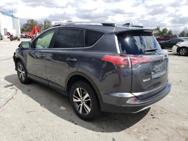 JTMWFREV7JD126965 - 2018 TOYOTA RAV4 ADVENTURE GRAY photo 2