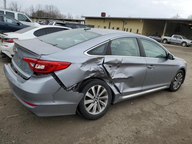 5NPE34AF8GH261283 - 2016 HYUNDAI SONATA SPORT SILVER photo 3