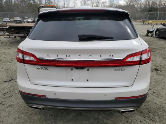 2LMTJ8LR1GBL66917 - 2016 LINCOLN MKX RESERVE WHITE photo 6