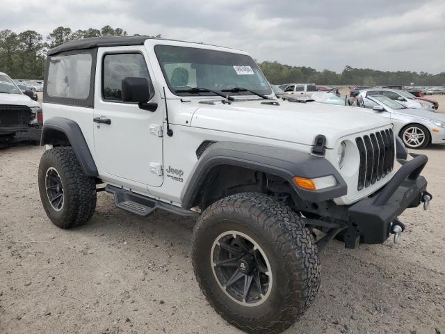 1C4GJXAG3JW307113 - 2018 JEEP WRANGLER SPORT WHITE photo 4