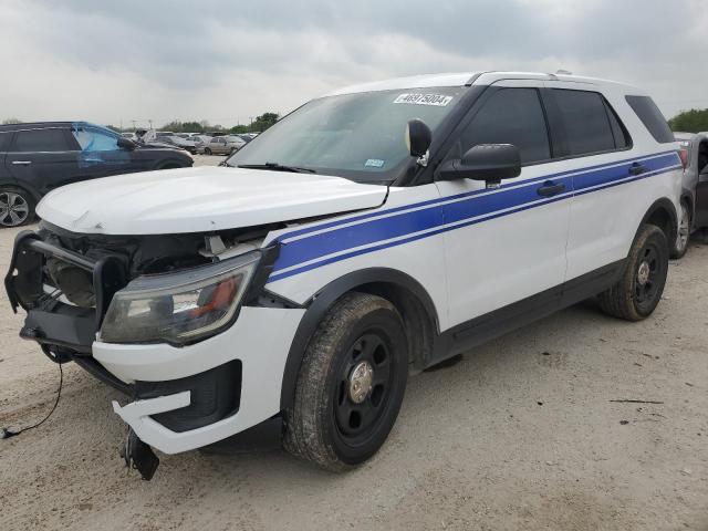 1FM5K8AR9HGB93890 - 2017 FORD EXPLORER POLICE INTERCEPTOR WHITE photo 1