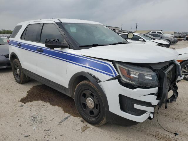 1FM5K8AR9HGB93890 - 2017 FORD EXPLORER POLICE INTERCEPTOR WHITE photo 4