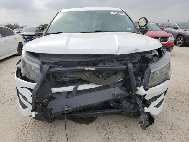 1FM5K8AR9HGB93890 - 2017 FORD EXPLORER POLICE INTERCEPTOR WHITE photo 5