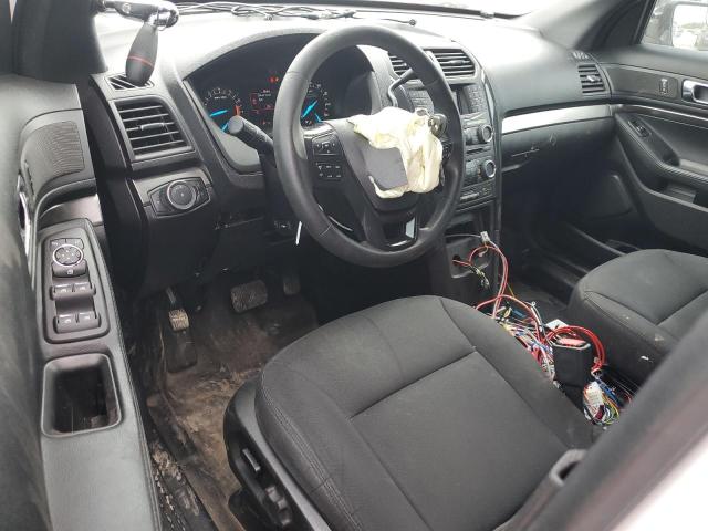 1FM5K8AR9HGB93890 - 2017 FORD EXPLORER POLICE INTERCEPTOR WHITE photo 8
