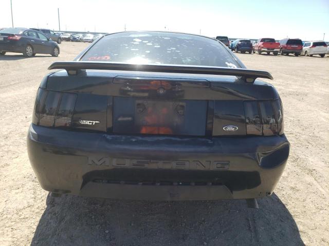 1FAFP40474F104106 - 2004 FORD MUSTANG BLACK photo 6