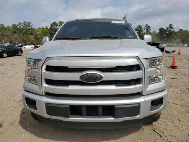 1FTEW1CF1GFD33941 - 2016 FORD F150 SUPERCREW SILVER photo 5