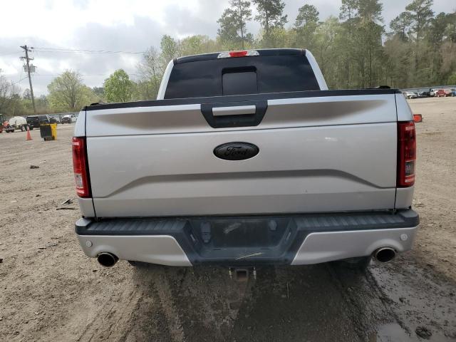 1FTEW1CF1GFD33941 - 2016 FORD F150 SUPERCREW SILVER photo 6