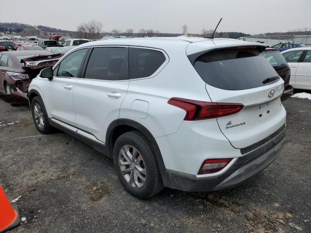 5NMS2CAD7KH027740 - 2019 HYUNDAI SANTA FE SE WHITE photo 2