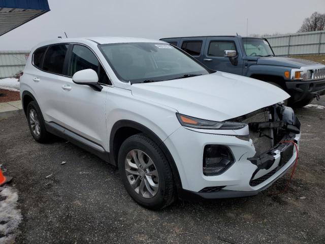 5NMS2CAD7KH027740 - 2019 HYUNDAI SANTA FE SE WHITE photo 4