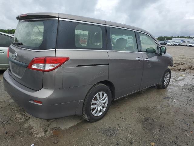 JN8AE2KP6F9121393 - 2015 NISSAN QUEST S GRAY photo 3