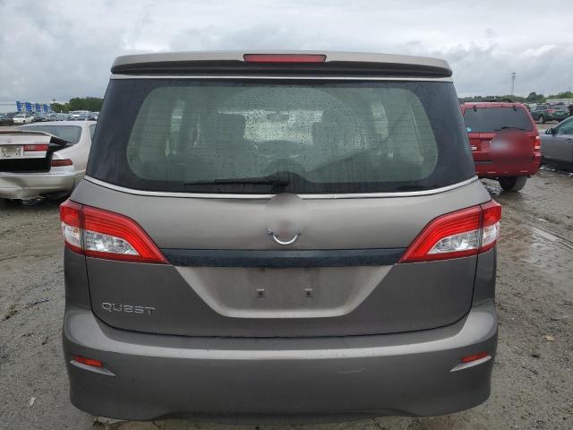 JN8AE2KP6F9121393 - 2015 NISSAN QUEST S GRAY photo 6