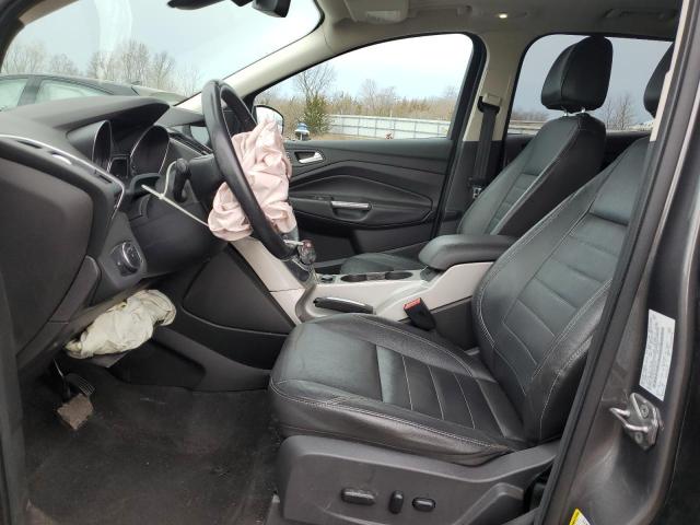 1FMCU0HX8DUD76619 - 2013 FORD ESCAPE SEL GRAY photo 7